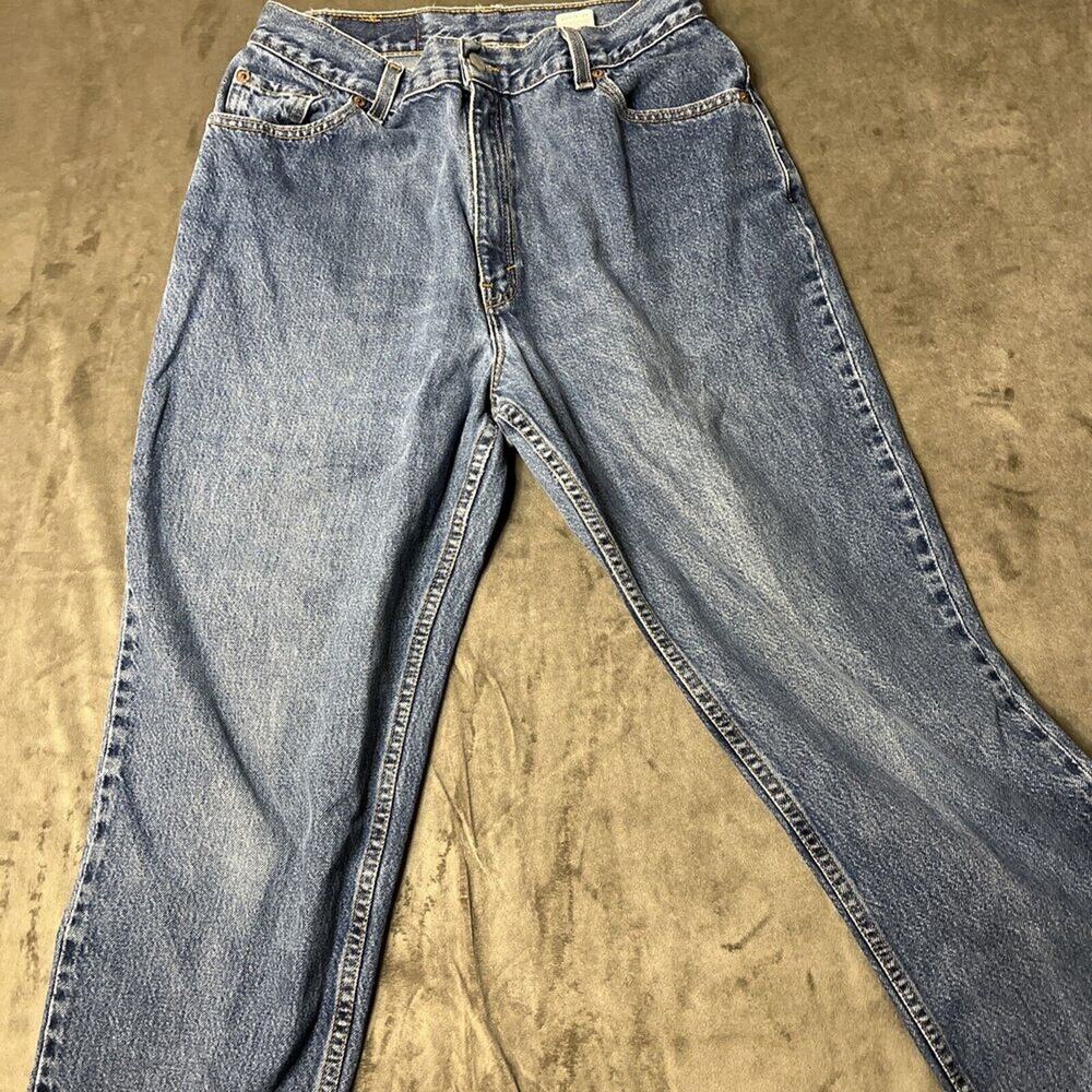 Vtg Levi's 550 Womens Size 14 MIS S Blue Made USA Relaxed Fit Tapered Leg Jean 1